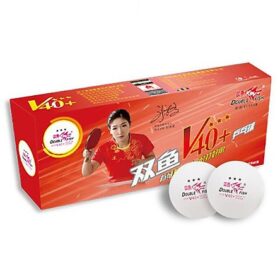 Bóng Bàn Double Fish V40 + 3 Sao (10 Quả)