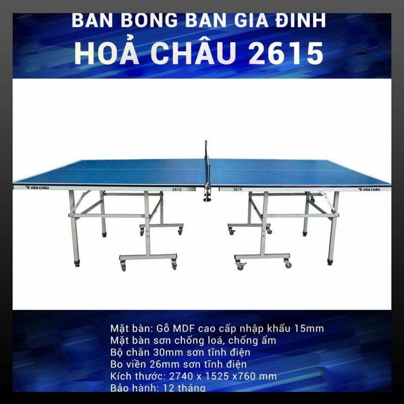 Top 5 Bàn Bóng Bàn Không Thể Bỏ Qua 1 Bàn Bóng Bàn Hỏa Châu 2615